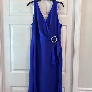 Beautiful Royal Blue Evening Gown